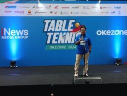 Resmi Dibuka, Table Tennis Okezone 2024 Dorong Silaturahmi dan Life Style Sehat