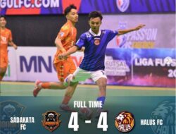 Sadakata FC Bertahan Imbang Halus FC 4-4